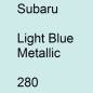 Preview: Subaru, Light Blue Metallic, 280.